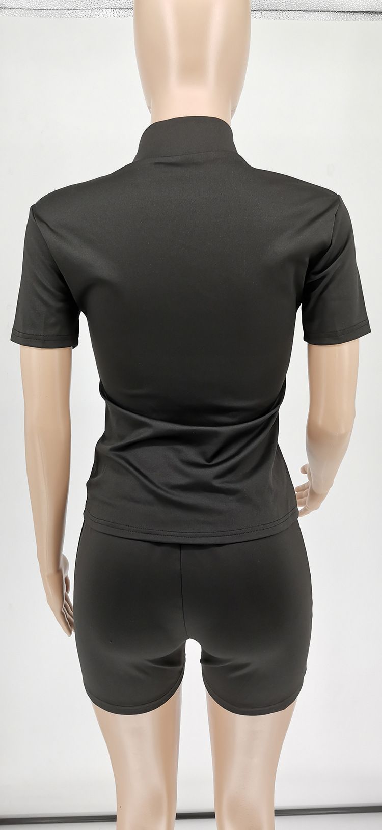 Abito semplice in due pezzi moda casual tinta unita estivo da donna_voghion.com