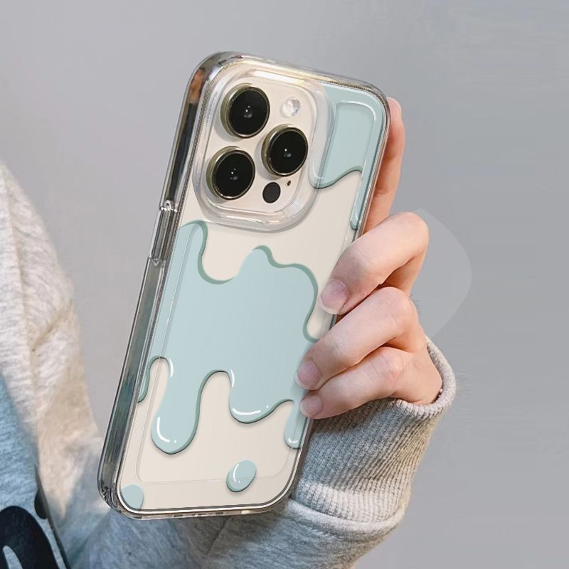 Unbeatable Quality Fresh Ice Cream Minimalist Iphone14promax Mobile Phone Shell For IPhone New Arrival/11 XR Soft 7/15plus Drop-Resistant_voghion.com