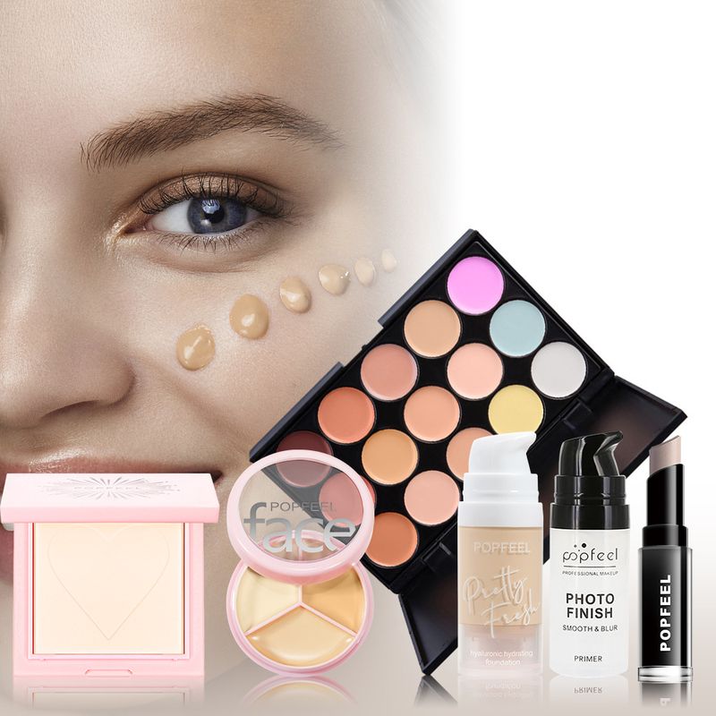 2025 Eyeshadow Lipstick Concealer Makeup Tool Set_voghion.com