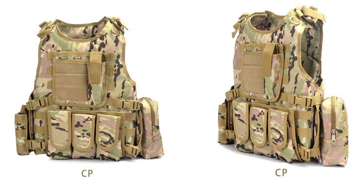Amphibische Weste für Erwachsene, schnell lösbar, leicht, multifunktional, taktische Weste, stichsichere Platte, kugelsichere Weste, CS, Outdoor, Brustaufhängung_voghion.com