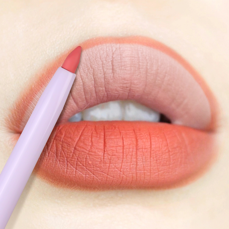 Penna Matt Lipliner Veet Lip Liner Pen Outline Läppform Läppstift Penna Vattentät Hållbar Non-stick Cup N stick_voghion.com