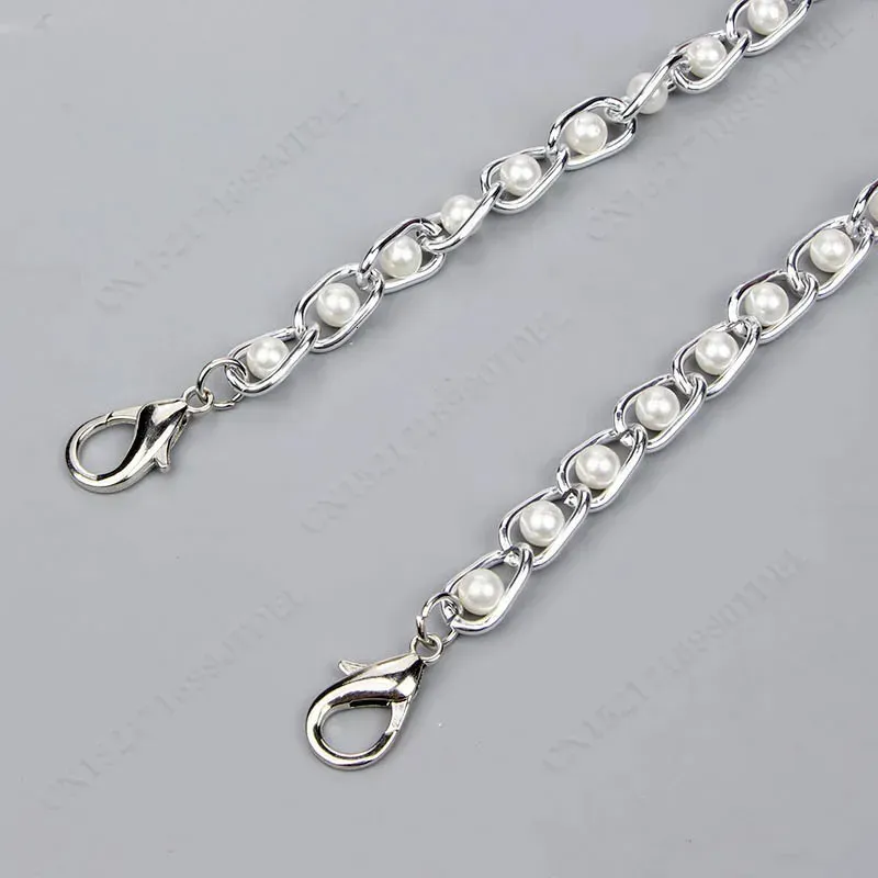 Borsa a tracolla lunga con catena di perle da donna, tracolla di ricambio per borsa da donna, parti della cintura 4060100110cm 250926_voghion.com