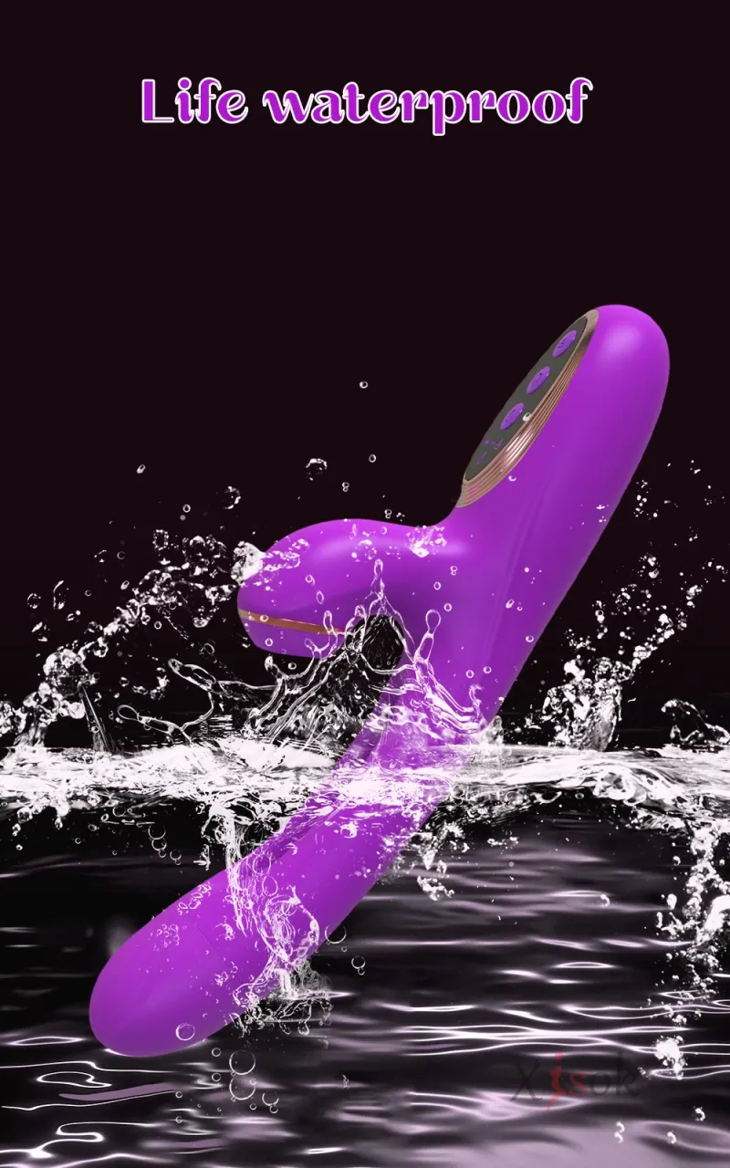 Vibratore 3 in 1 con suzione e tocco, dildo, giocattoli sessuali per donne e adulti, vibratori a vibrazione, clitoride e capezzolo_voghion.com