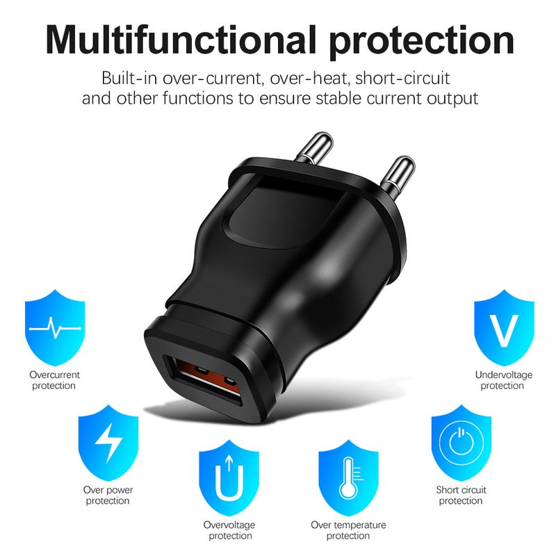 Music Festival 1A 5W enkelport allt-i-ett USB-telefonladdare, smartphone reseladdningshuvud_voghion.com