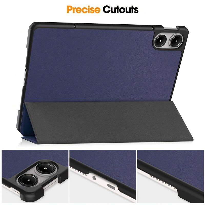 Hard-shell Three-fold Shell Bracket, Automatic Sleep/wake-up Function, Strong Magnetic Adsorption F, Redmi Pad Pro 12.1 Inches_voghion.com