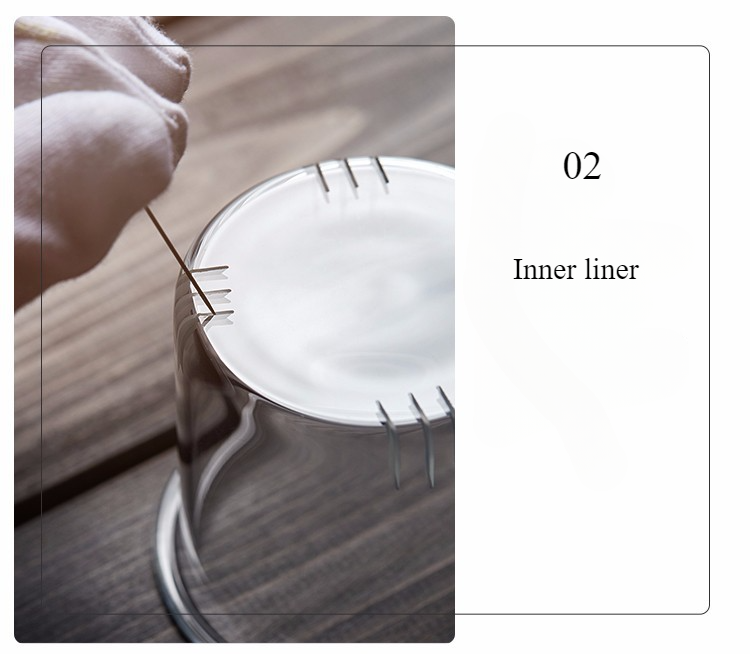 Tetera de vidrio resistente al calor de 400 ml/1000 ml, tetera de flores, juego de té de kung fu, colador de té, infusor, tetera de cebada Puer-Oolong._voghion.com
