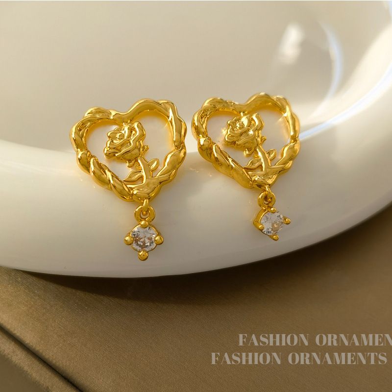 Premia i clienti nuovi e vecchi con la collezione di gioielli di nicchia, collane di alta gamma, orecchini eleganti e alla moda per le donne._voghion.com