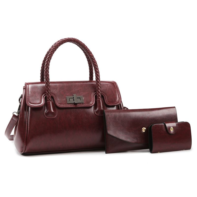 Nuova borsa da donna di alta qualità, di grande capacità, con tracolla intrecciata e design a tracolla, 2025_voghion.com