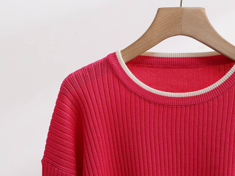 Abbigliamento da donna caldo maglione russo transfrontaliero a maniche lunghe completo di pantaloni lavorati a maglia per donna_voghion.com