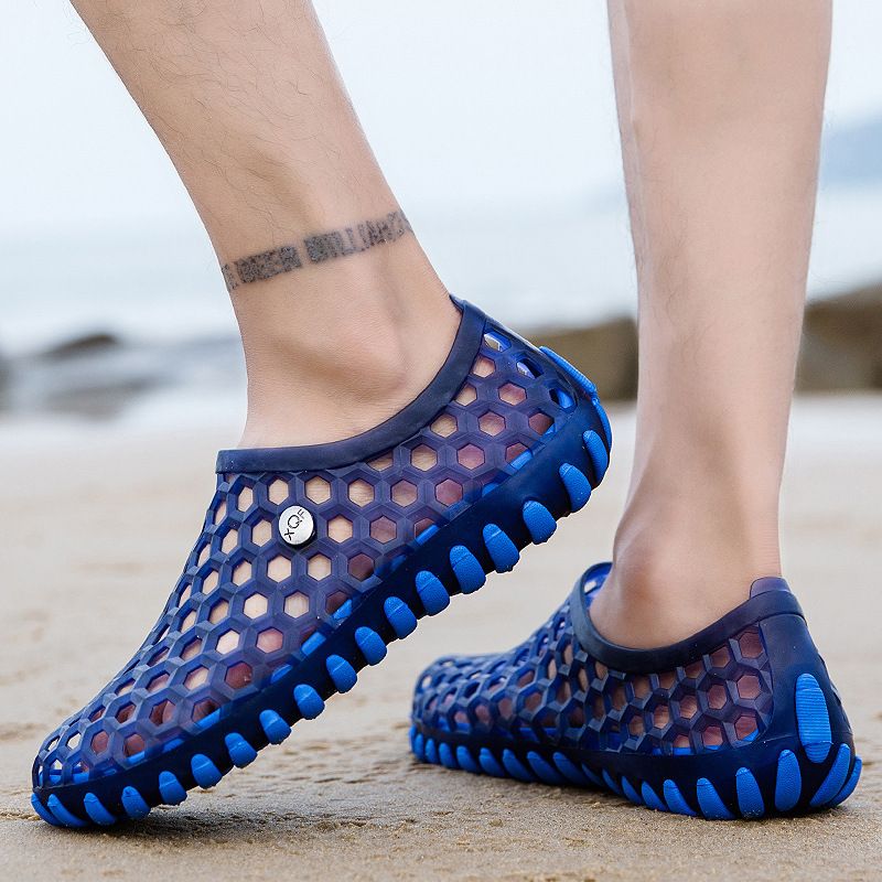 Dongdong 2025, nuove scarpe da spiaggia estive da uomo, tendenza moda, sandali Baotou con suola morbida da indossare all'esterno_voghion.com