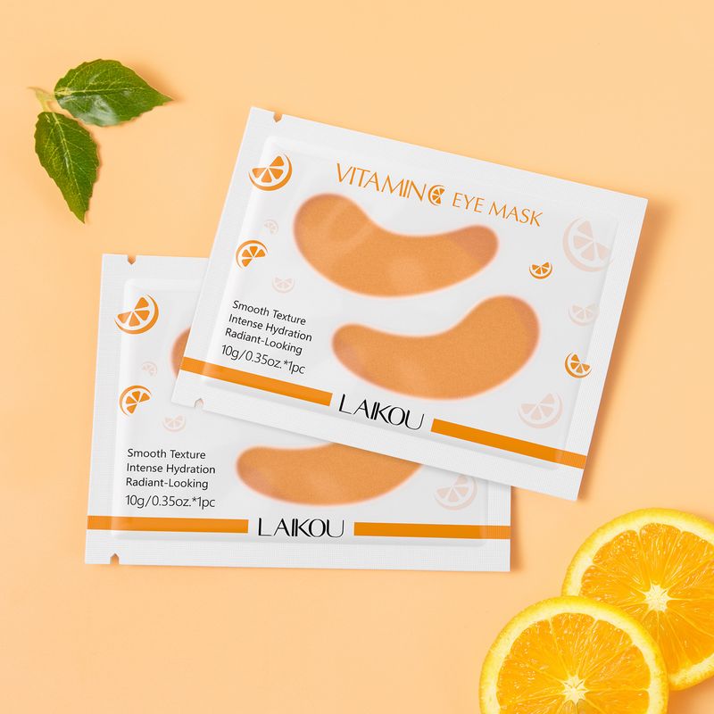 Máscara labial e para os olhos Laikou, 8 conjuntos de 5 peças, máscara hidratante para os lábios e para os olhos_voghion.com