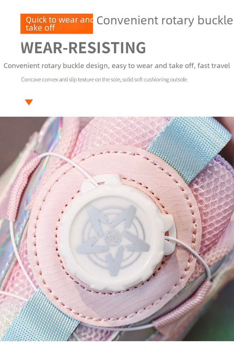 Pantofi de mers pentru copii noi, băieți și fete, pantofi cu roți, fiecare pereche de lumini cu șireturi de alergare pentru școala elementară_voghion.com