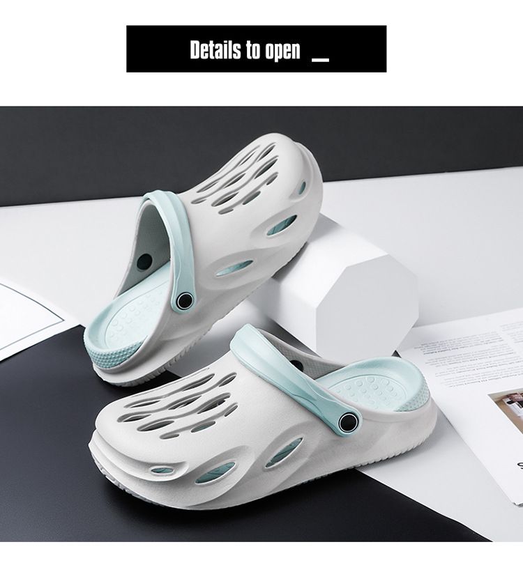 Sommer-Clogs für Herren – rutschfeste Sandalen mit weicher Sohle für Outdoor und Freizeit_voghion.com