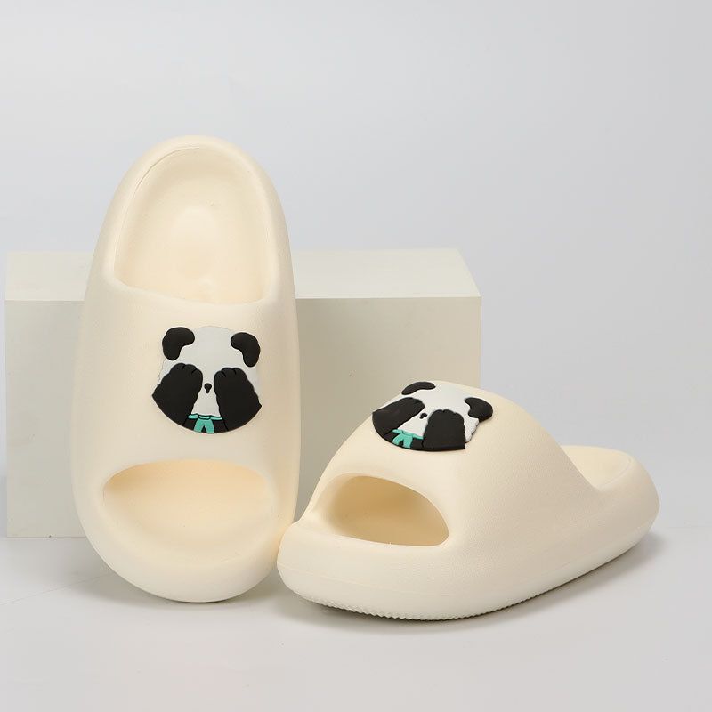 Women's Shoes Unisex Shoes Slippers Cute Cartoon Personality Homedoor Stepping On Shit Eva Thick Soled Sandals Spot_voghion.com