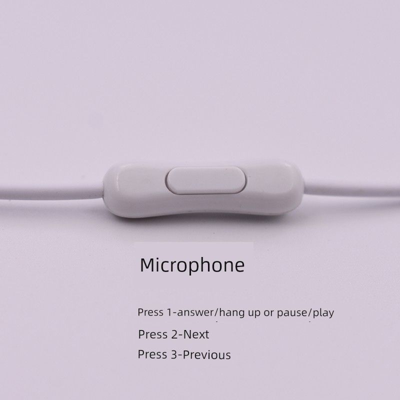 Biaosheng Unilateral Single Strip Microphone Wired Headset Short E Old Driver For Driving Flat Head Mobile Phone Earplug_voghion.com
