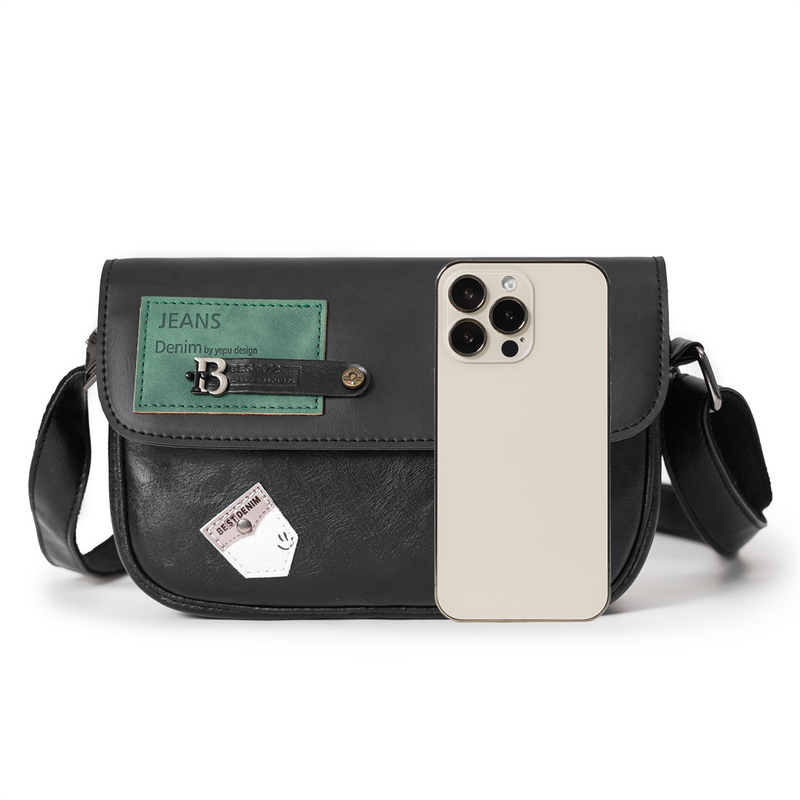 Vyriškas pečių krepšys Trend Personality Fashion Rivet New Small Square Bag Street Couple Messenger Bag_voghion.com