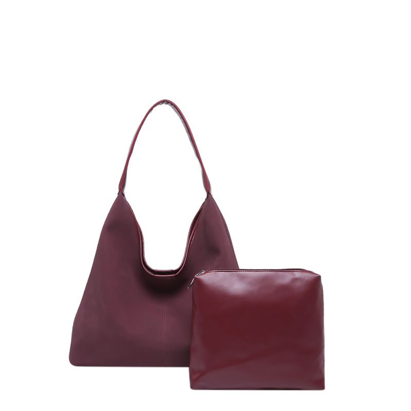 Sac seau en daim souple pour femme, nouvelle tendance automne-hiver 2024, grande capacité, à bandoulière_voghion.com