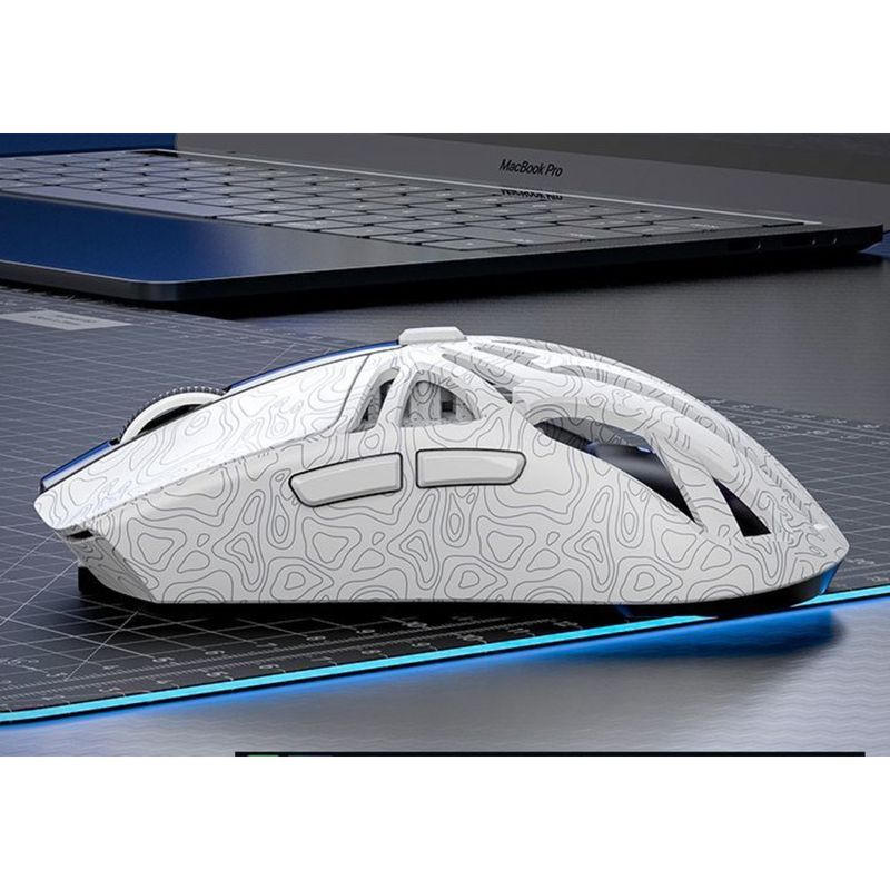 Smailang M8 Wireless Bluetooth Three-Mode Gaming Mouse Lightweight Laptop Desktop E-Sports PAW3311_voghion.com