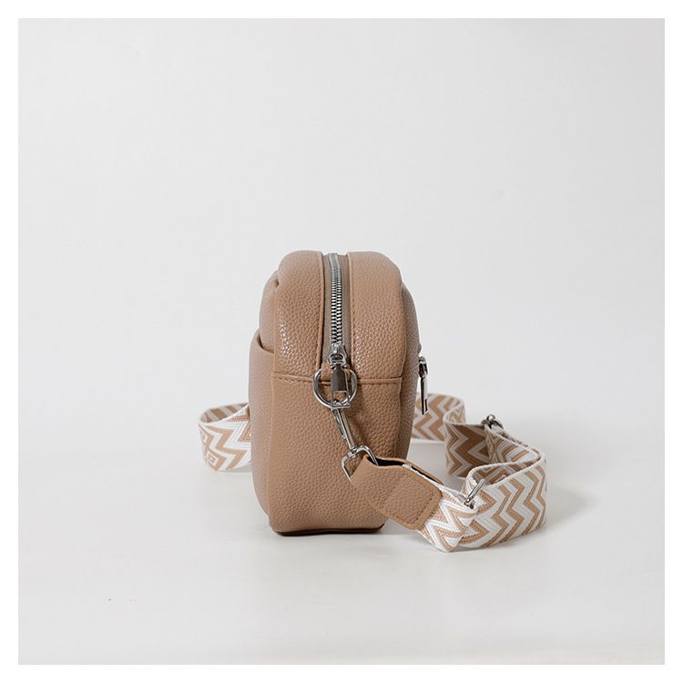 Nuova borsa a tracolla singola da donna con spallacci larghi, alla moda e semplice, casual, per pendolari, piccola borsa quadrata_voghion.com