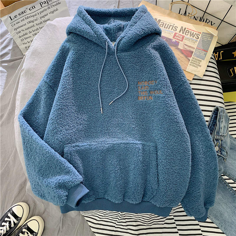 Women's sweatshirts, students' warm coats in autumn and winter_voghion.com