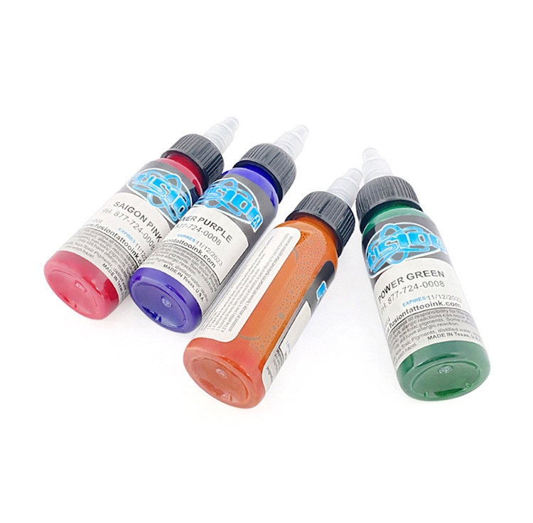 Ou Liang Equipment Fusion Tattoo Practice Materiale 25 colori Set 30 ml di vernice per ricamo_voghion.com