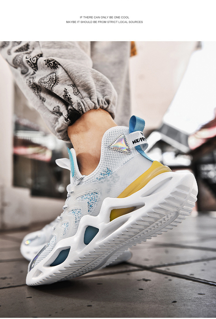 Herrenschuhe 2023 Herbst Neue atmungsaktive fliegende gewebte Klinge unten koreanische Mode Freizeitschuhe grenzüberschreitende trendige Schuhe Sportschuhe_voghion.com