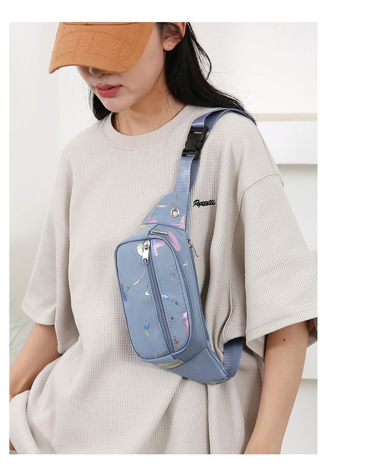 Borsa a tracolla monospalla colorata alla moda di fascia alta 2024 per uomo e donna, casual, sportiva e da corsa_voghion.com