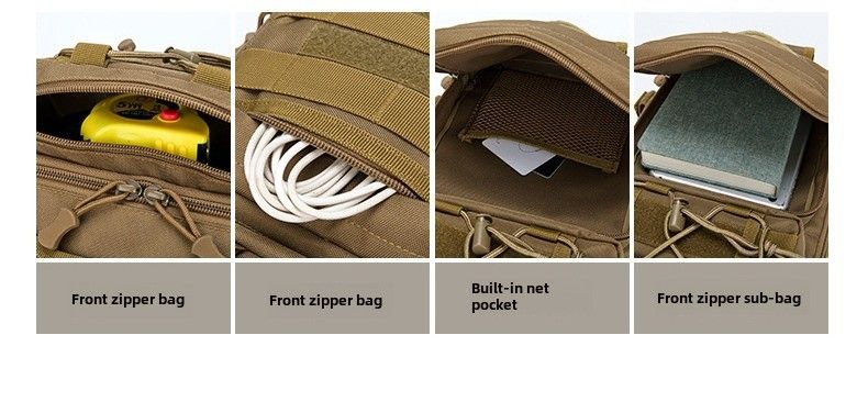 Luya Bag 2018 Nou Rucsac Tactic Camuflaj Geantă de Exterior pentru Bărbați Geantă de Piept Multifuncțională Umăr Crossbody Geantă cu Trei Scopuri_voghion.com