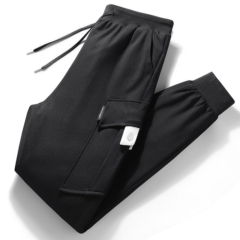 Daunengepresste Gummi-Entendaunenhose mit geradem Bein, Wärme für Outdoor-Sportarten, Winterhose für Herren mit dickem Samt_voghion.com