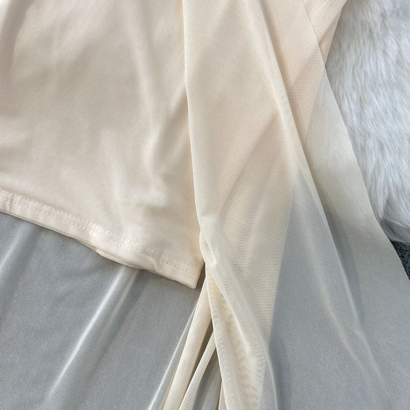 Rochie de vară frumoasă și unică pentru femei, stil vestimentar, cu guler înalt, subțire, cu șold, stil halter_voghion.com