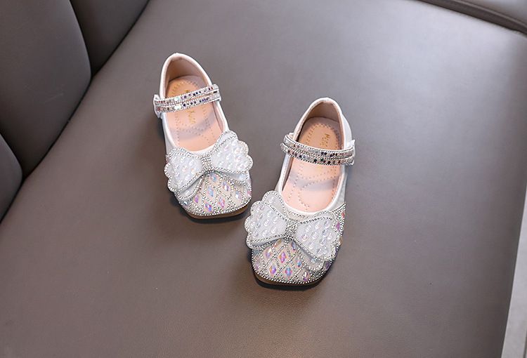 Neu Dame Baby Mädchen Mädchen Prinzessin Diamant Einzelnen Schuh Schuhe Dance_voghion.com