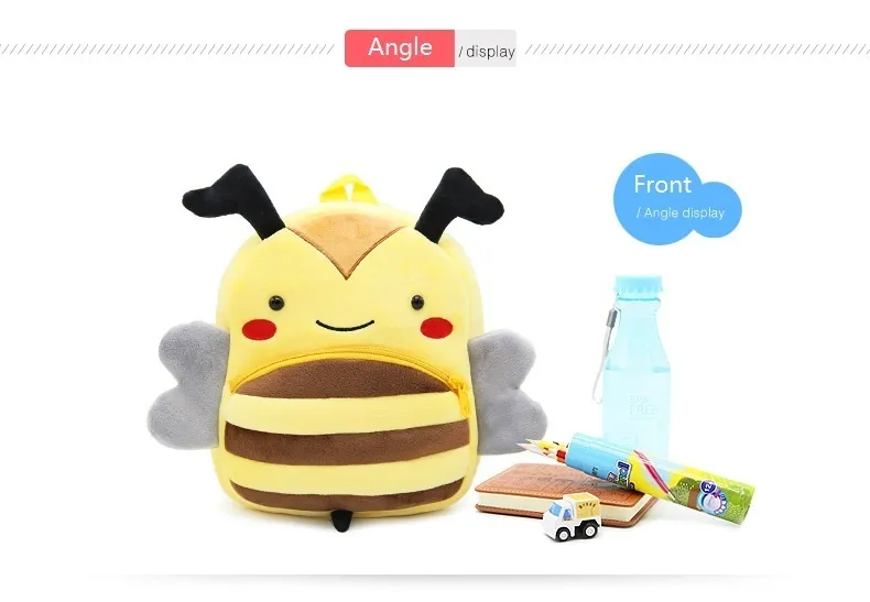 Zaino per bambini simpatico cartone animato scimmia asilo per bambini mochila Borse da scuola per neonati zainetto per bambina escolares_voghion.com