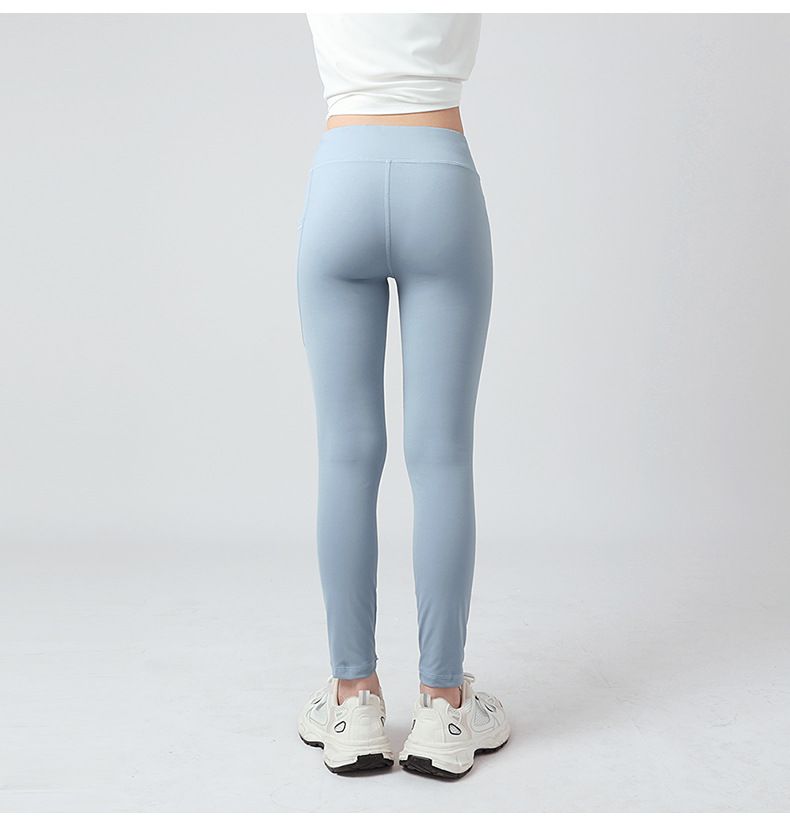 Primăvară și vară în stil coreean jambiere noi pentru fete medii și mari Copii pantaloni yoga cu uscare rapidă pantaloni rechin pantaloni pentru copii en-gros_voghion.com