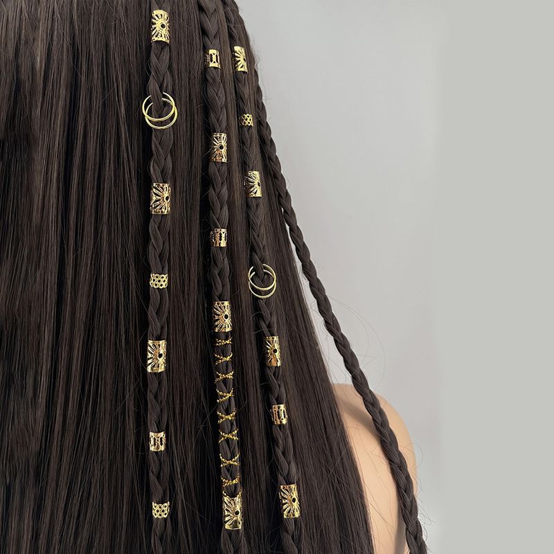 41 pezzi di accessori fai da te per dreadlock, i più venduti in Europa e in America, anelli per extension con ferro cavo_voghion.com