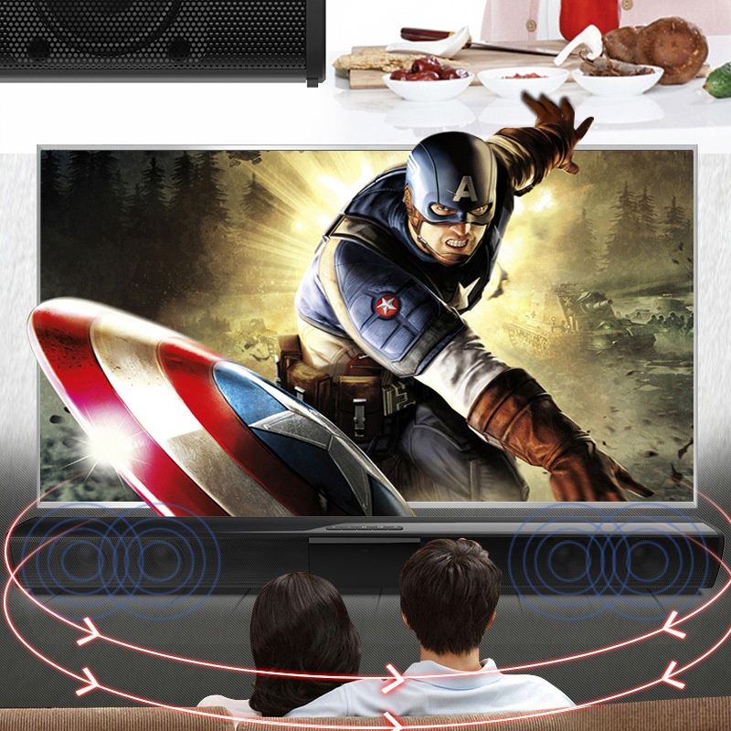 Computer Speakers For Pc Desktop With Clear-Sound, Flowing LED PC Speaker For Computer Desktop Laptop Monitor, Bluetooth& USB Input BS-28B_voghion.com