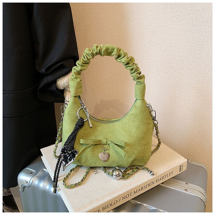 Borsa a tracolla monospalla versatile, casual e semplice, in pizzo, stile coreano Ins, 2025, nuova_voghion.com
