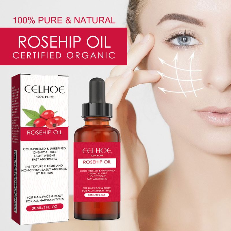 EELHOE Rose Fruit Ansiktsfuktande, Hudvård, Mjukgörande, Hårmassage eterisk olja_voghion.com