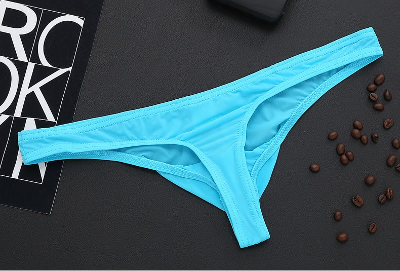 Perizoma semitrasparente da uomo Eros Lab in seta ghiacciata, intimo sexy sottile, slip traspiranti a vita bassa per ragazzi_voghion.com