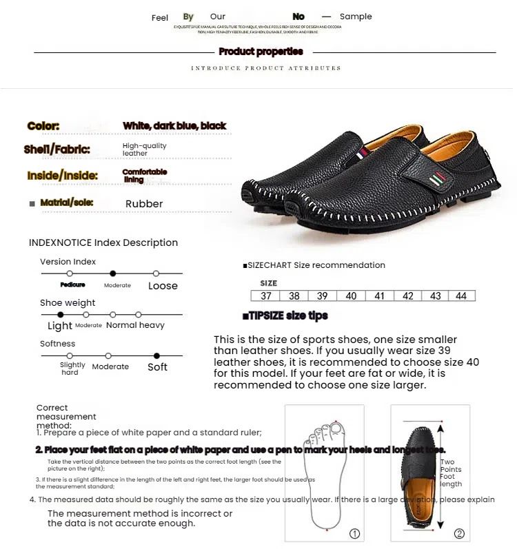Voyage Voyage Foreign Trade Handmade Stitched Mark Line Loafers Extra Large Casual Men's Shoes_voghion.com