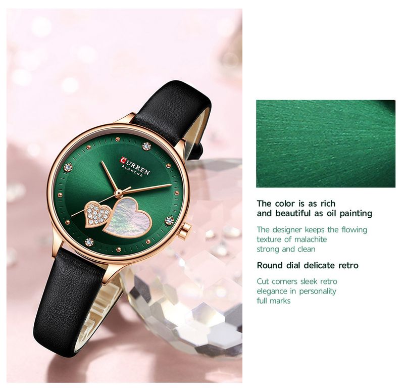 Orologio al quarzo minimalista da donna con quadrante rotondo sottile, cinturino in similpelle resistente all'acqua, orologio al quarzo da donna rotondo ultra sottile_voghion.com