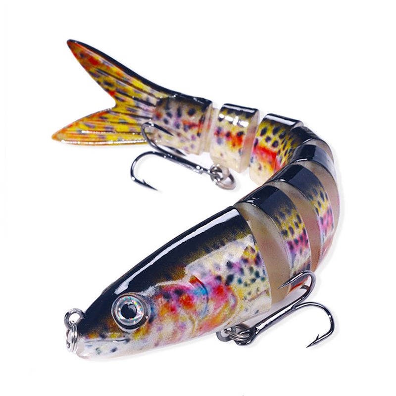 New Fish 16 Colors 13cm 18g Bionic Multi-Section Hard Bait Lure Fishing_voghion.com