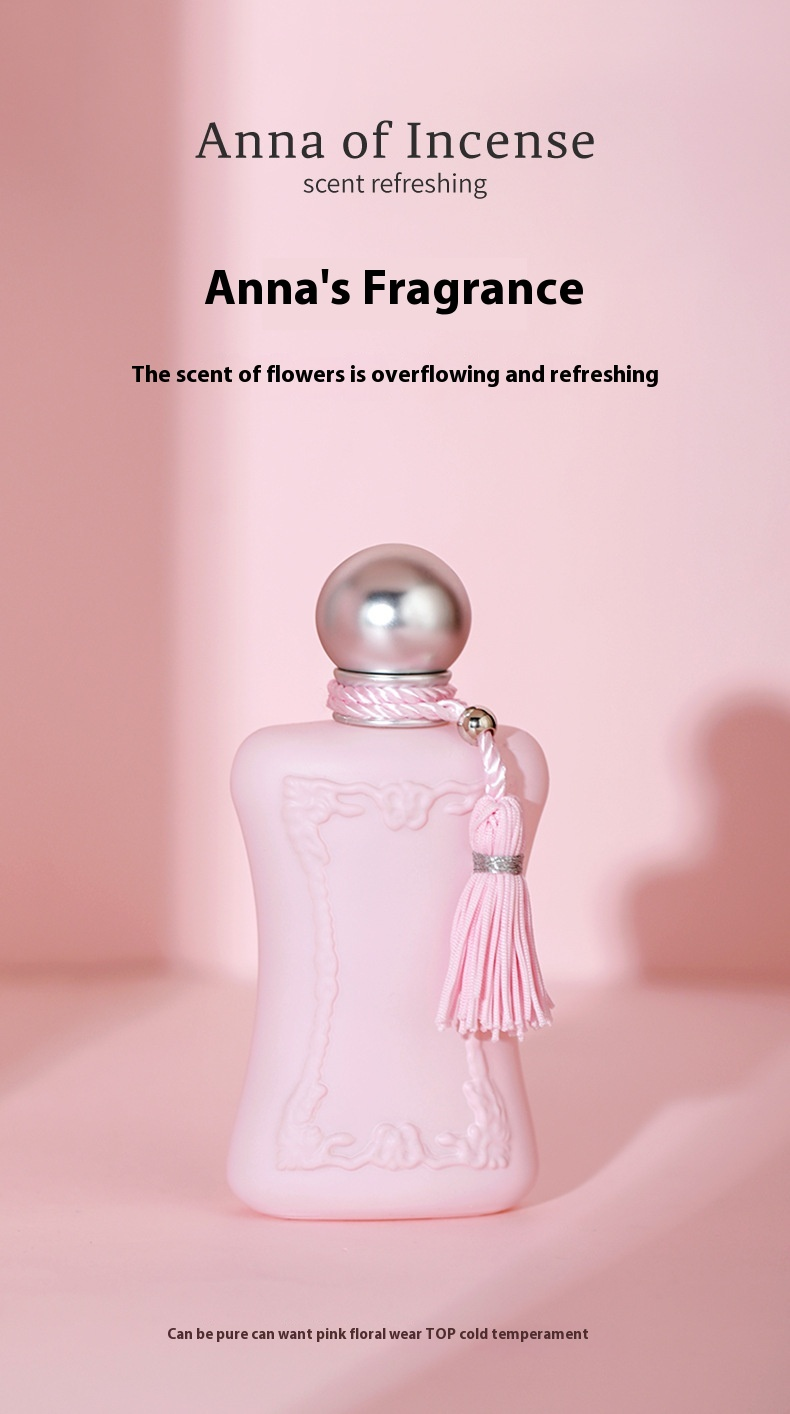 Profumo da donna Anna's, fragranza leggera a lunga durata, profumo per donna, fragranza leggera a lunga durata, profumo per studenti, profumo per il corpo, rosa, giglio, lavanda, lingua classica_voghion.com