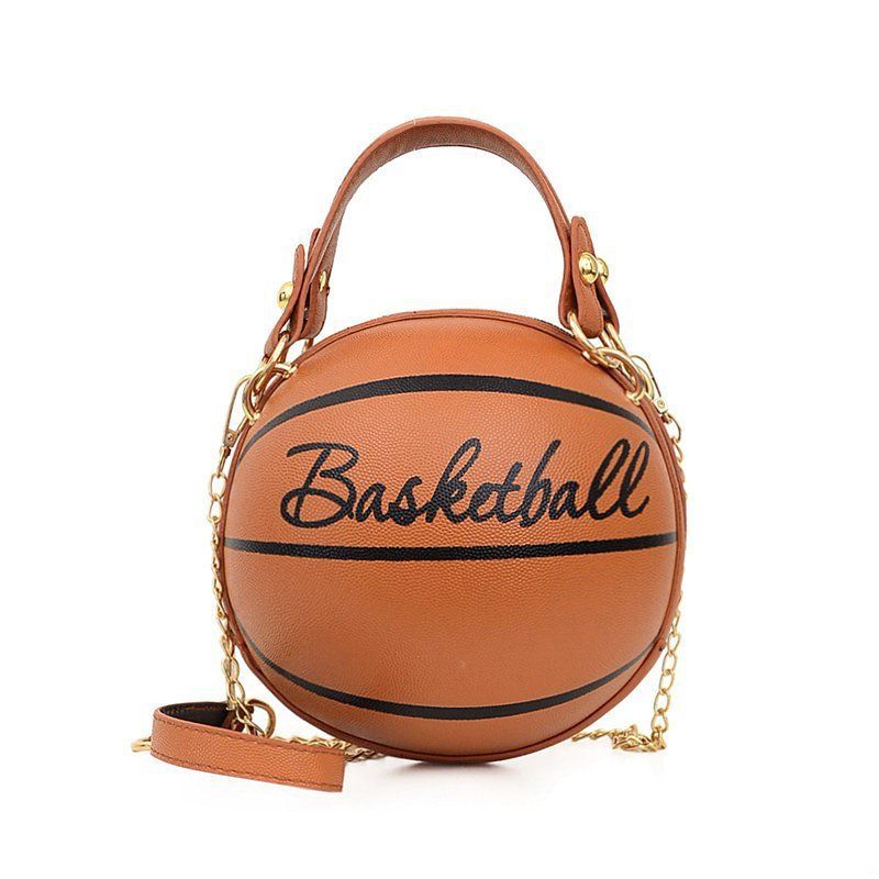 Palla rotonda personalizzata per donna 2024 autunno inverno nuova catena alla moda basket tracolla singola portatile_voghion.com