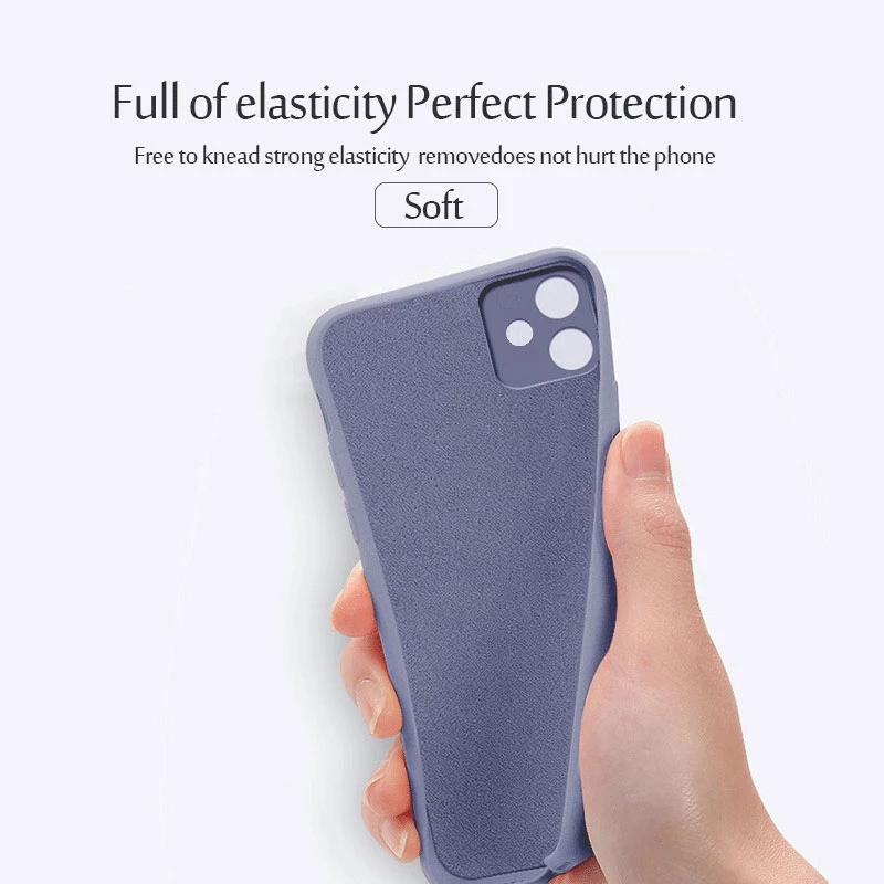 Original Flüssigsilikon Soft Case für iPhone 14 13 12 11 Pro Max X XR XS Max 8 7 6S 6 Plus Luxus stoßfeste Rückseite Shell_voghion.com