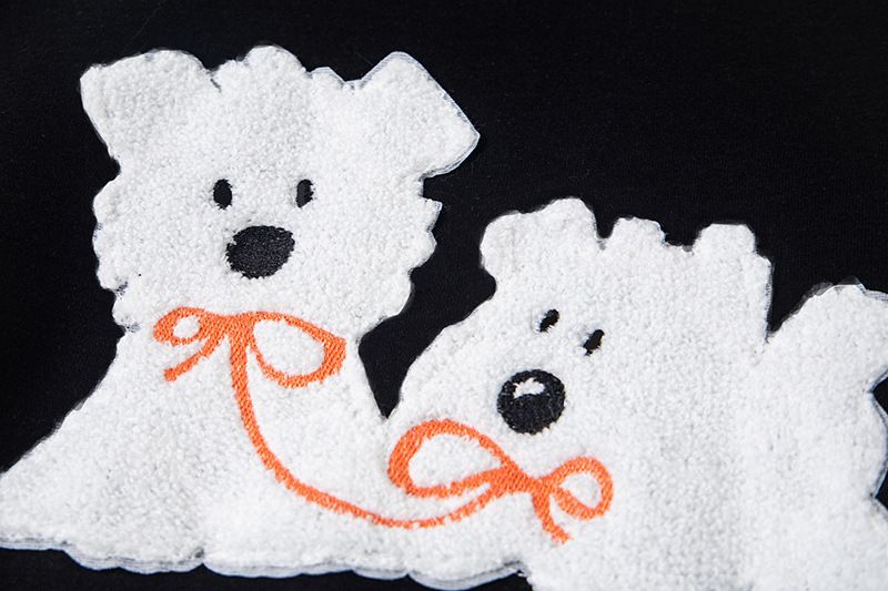 American Plush Puppy Hoodie For Men And Women 2025 Autumn New Loose Lazy Cute College Style Top_voghion.com
