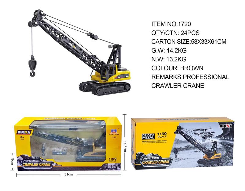 Set di modelli di veicoli da costruzione in lega Mother & Kids in scala 1:50 - Mini escavatore, autocarro con cassone ribaltabile e gru giocattolo resistenti per bambini e collezionisti_voghion.com