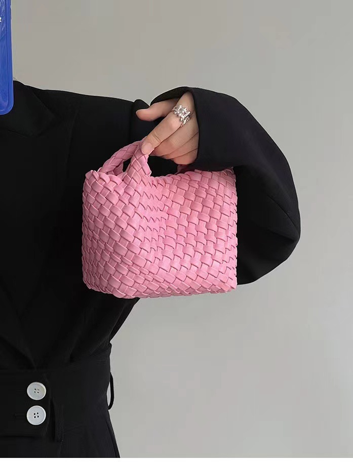 Hochwertige, handgefertigte Mini-Handtasche im Bucket-Stil 2025 – Trendige Umhängetasche für Damen_voghion.com