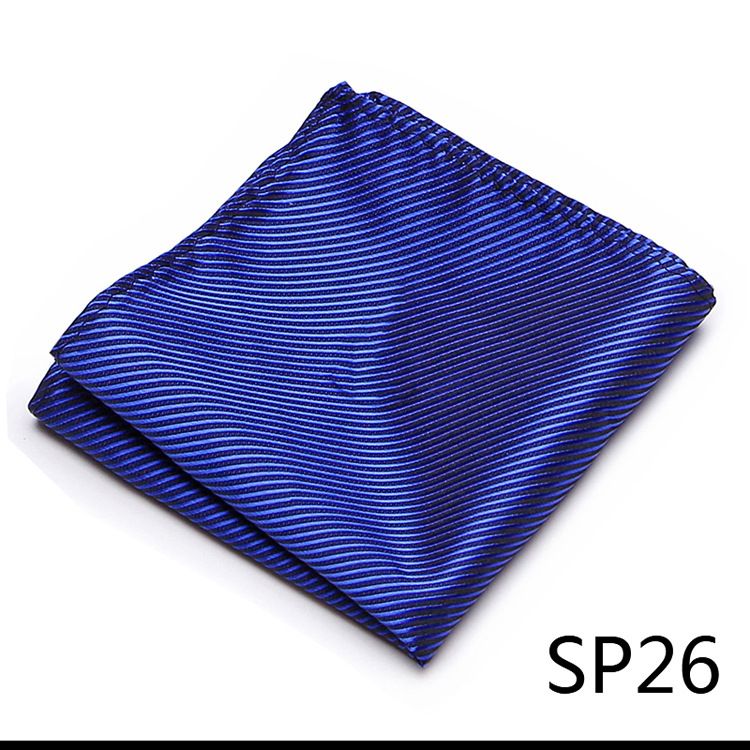 Heren Brits patroon effen kleur polyester zijden vierkante sjaal bruiloft pak zakdoek overhemd klaar op voorraad_voghion.com