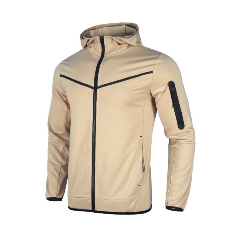 Spring Autumn Coat, Long Pants, Hooded Sports and Casual Set, Men's Set_voghion.com