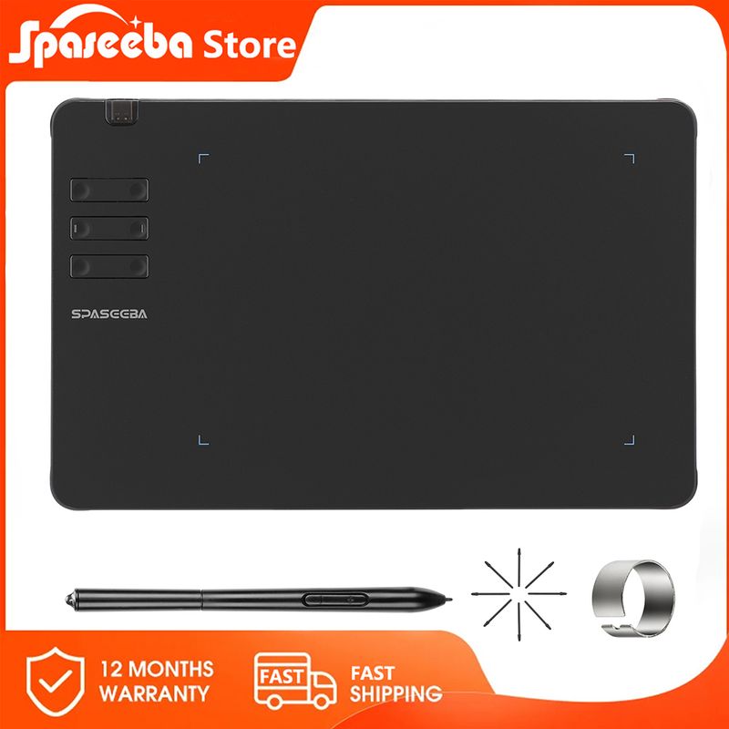 605 Graphics For Drawing Painting / Gaming OSU, Ultra Thin Art Pen Tablet With 8192 Levels Digital Stylus_voghion.com